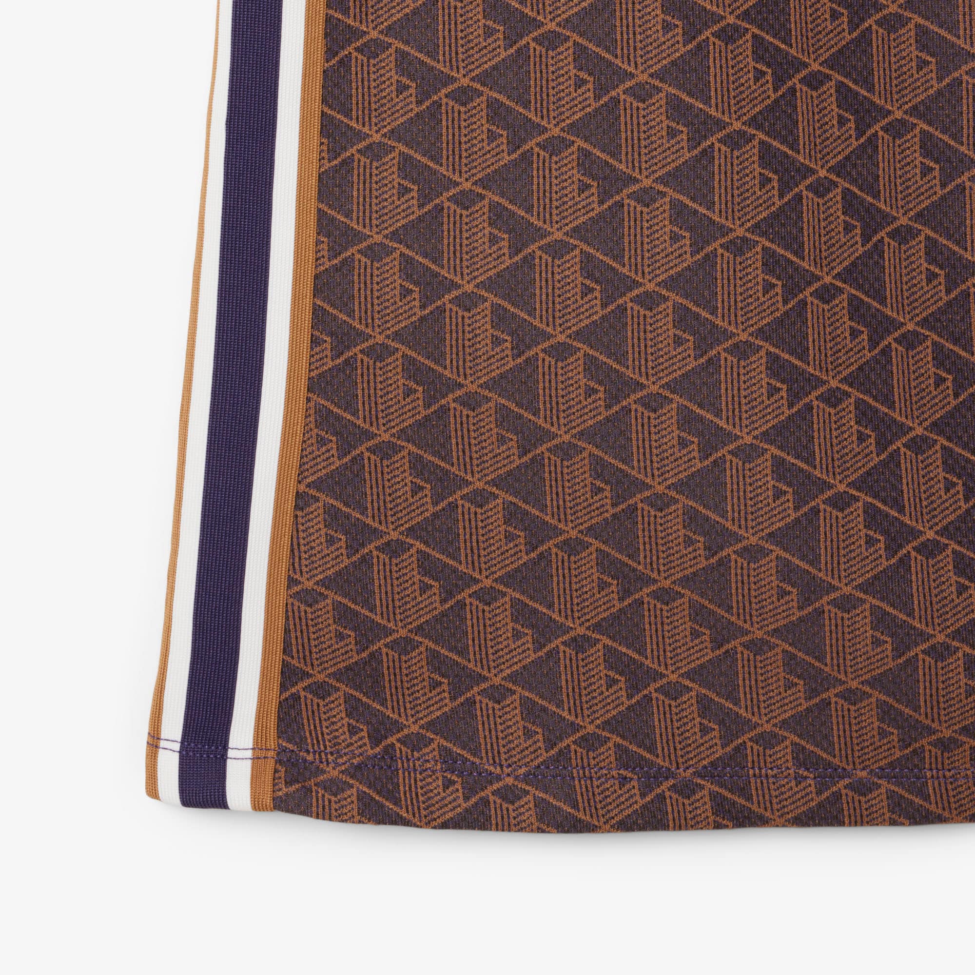 Slim Fit Monogram Polo Dress image number 5