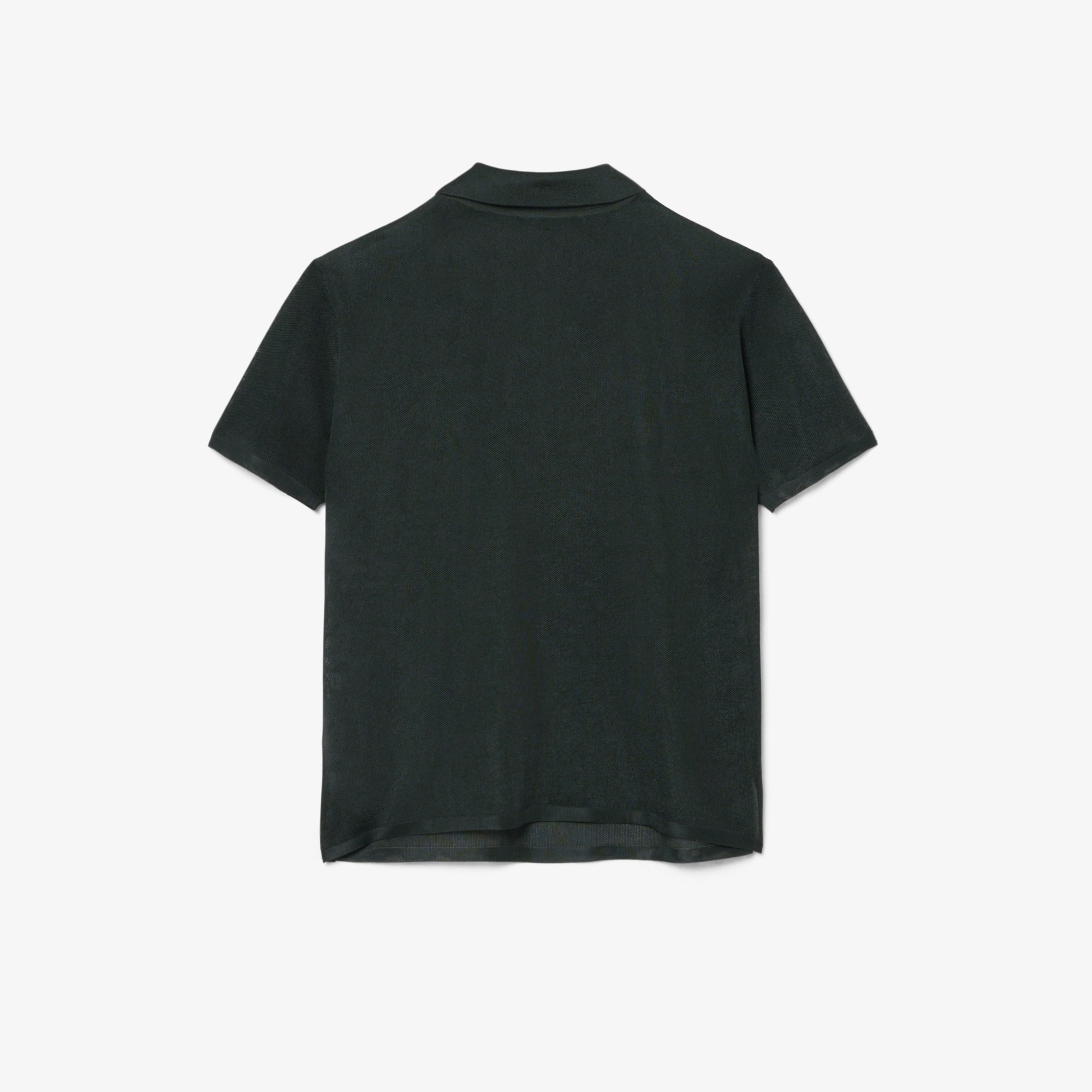 Runway Slim Fit Satin Piqu&eacute; Polo Shirt image number 4