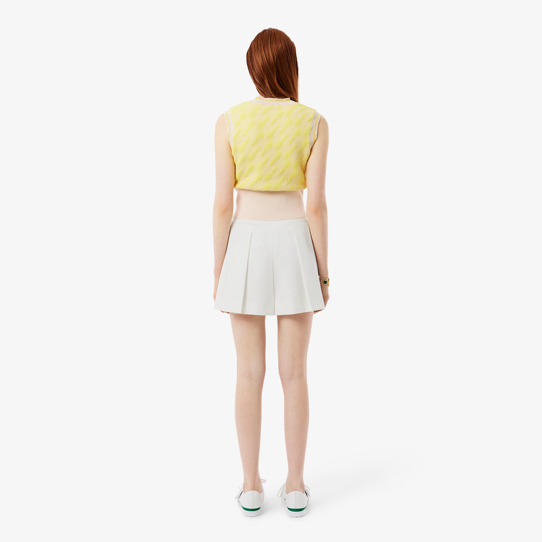 Runway Pleated Wool Bermuda Shorts image number 2