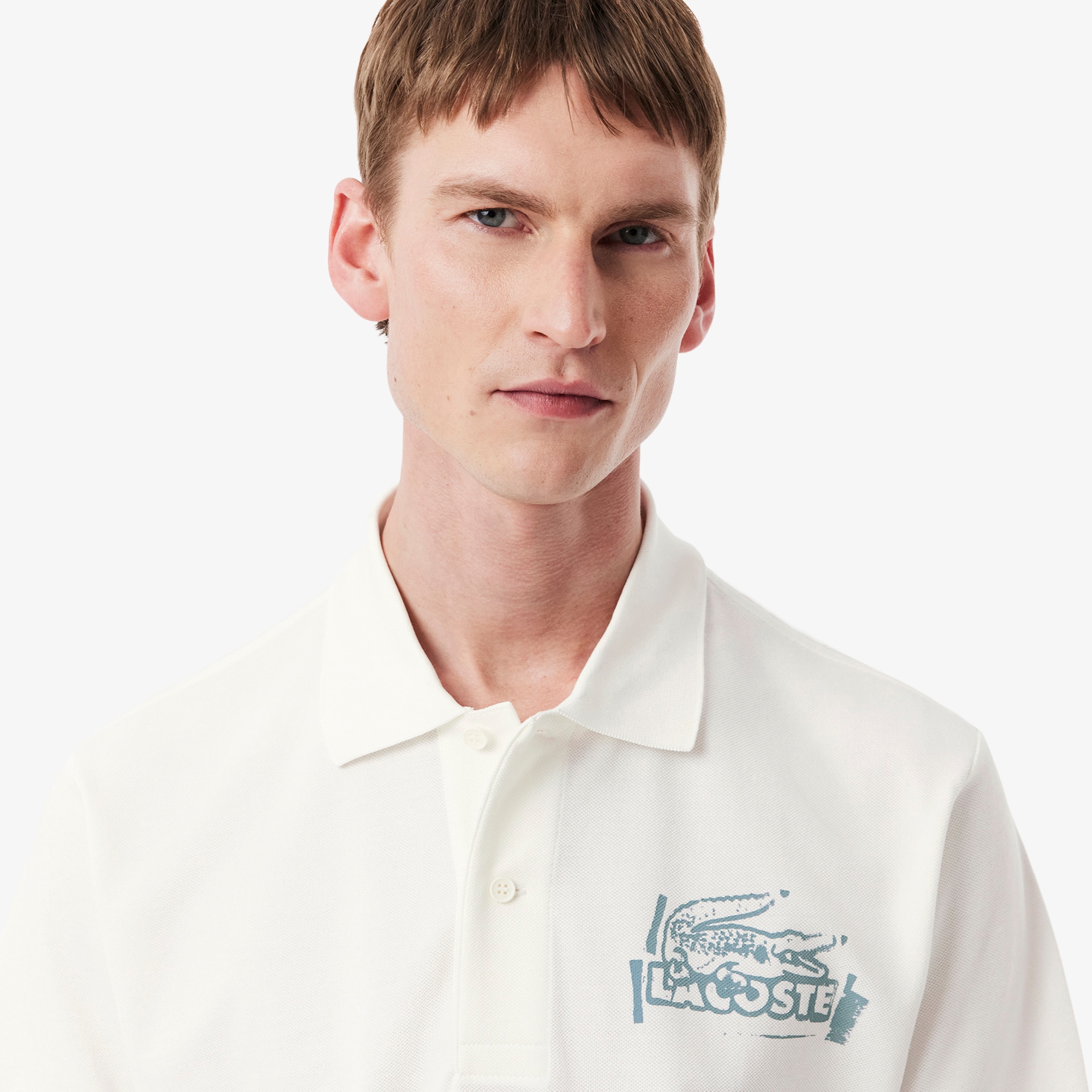 Classic Fit Printed L.12.12 Polo Shirt image number 1