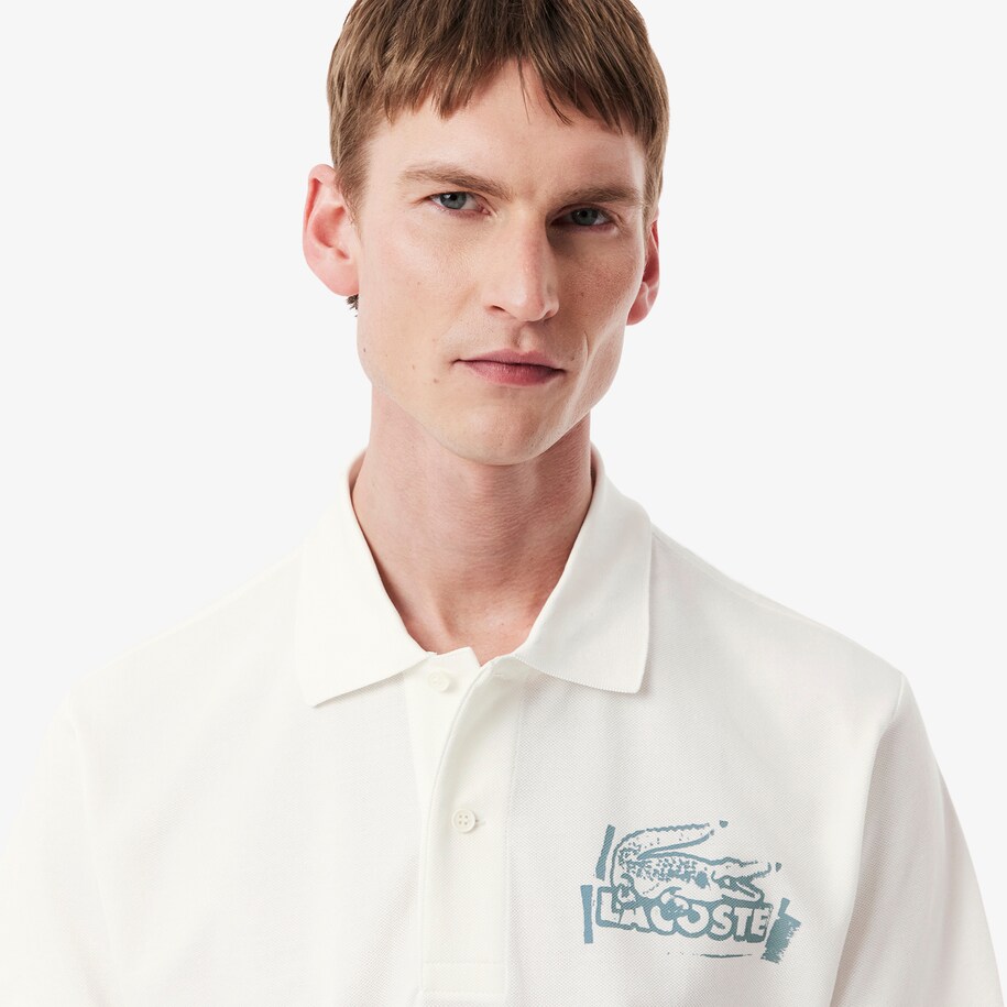 Classic Fit Printed L.12.12 Polo Shirt image number 1