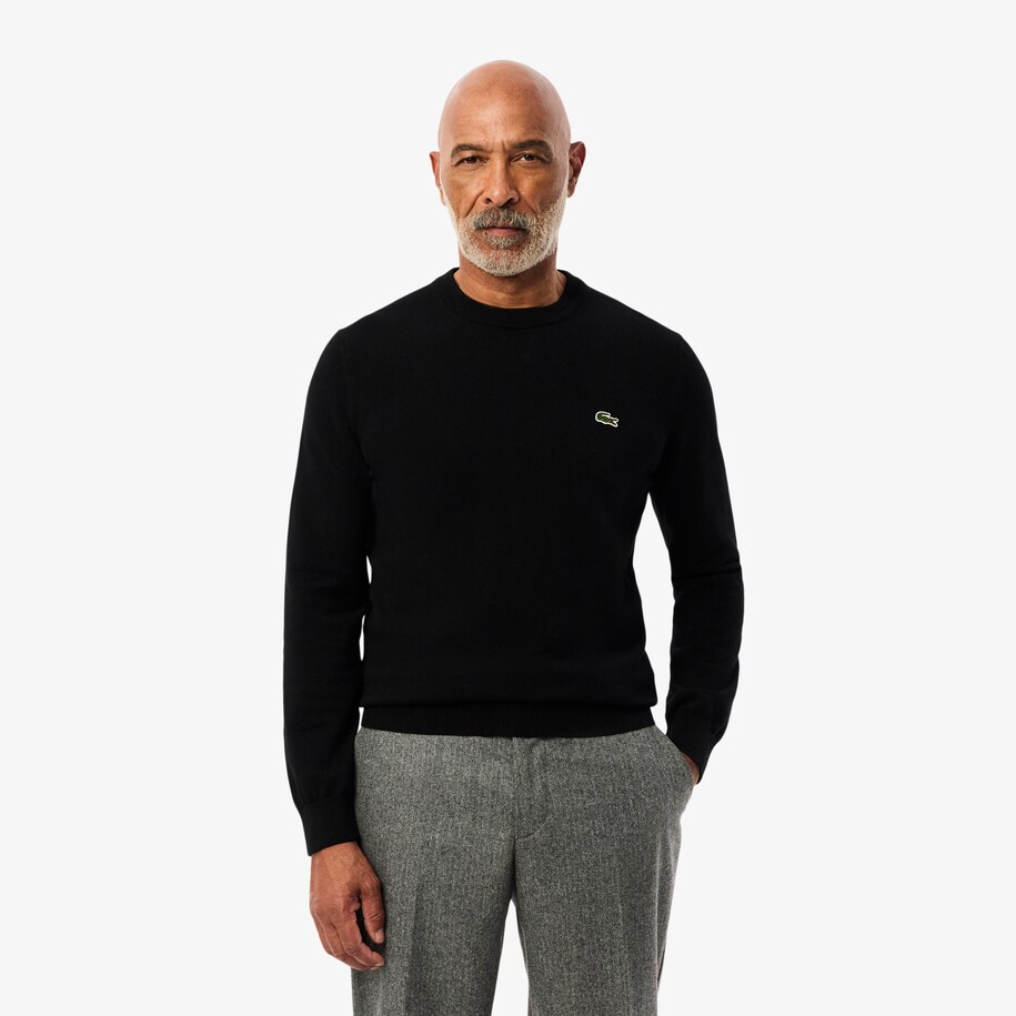 Crew Neck Cotton Sweater image number 0