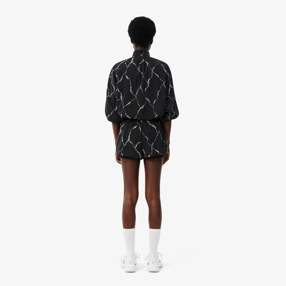 Reflective Print Lined Tennis Shorts image number 2