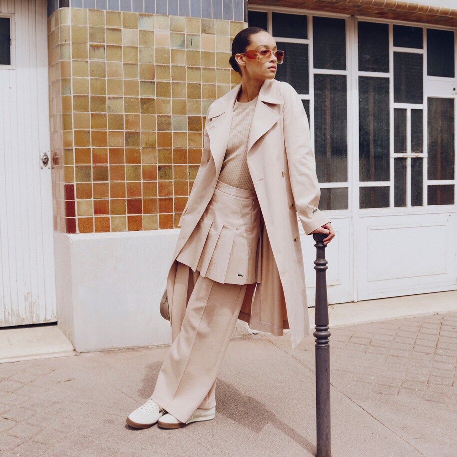 Oversized Water-Repellent Trench Coat image number 7