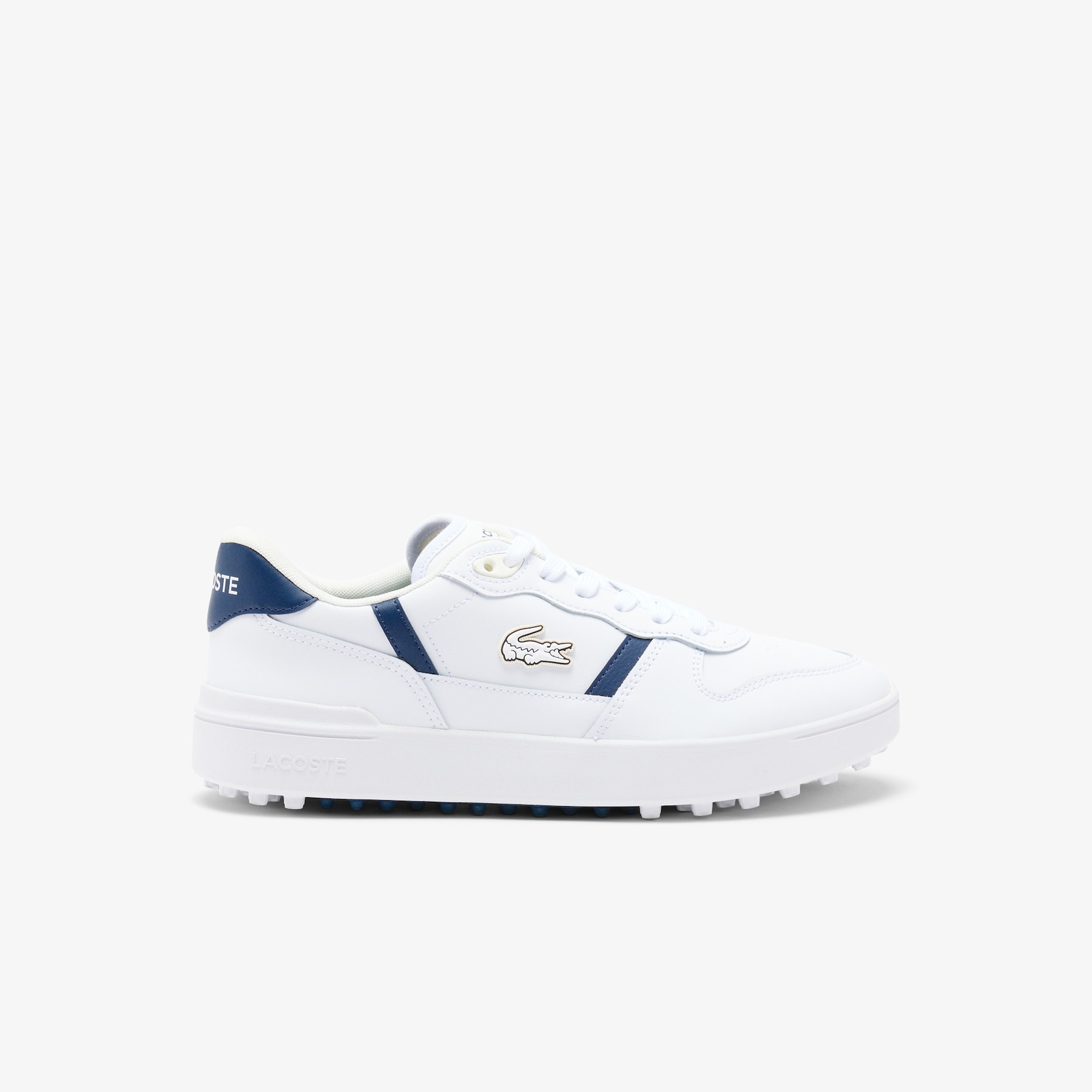 Men's T-Clip Golf Leather Golf Shoes image number 0