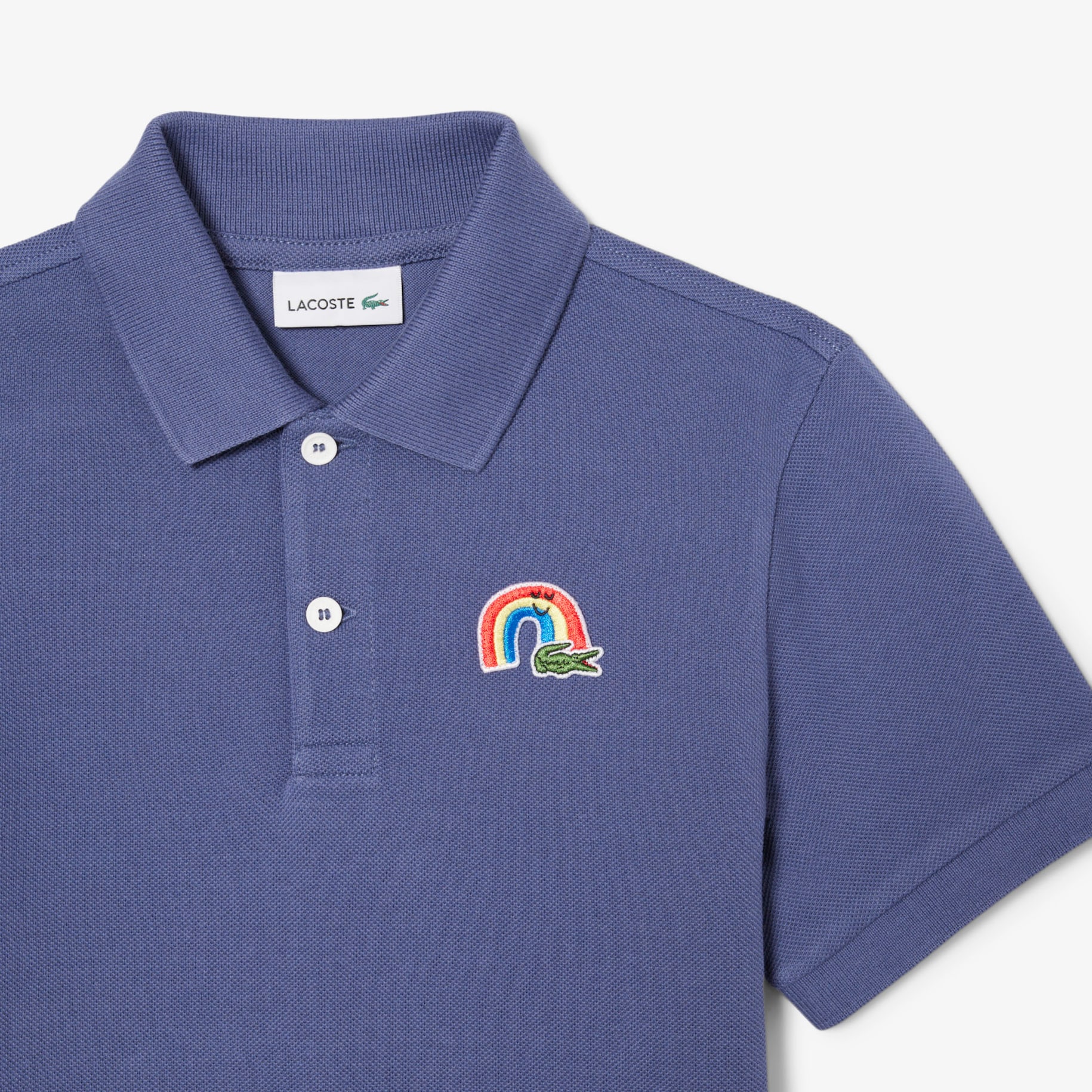 Embroidery Accent Petit Piqu&eacute; Polo Shirt image number 5