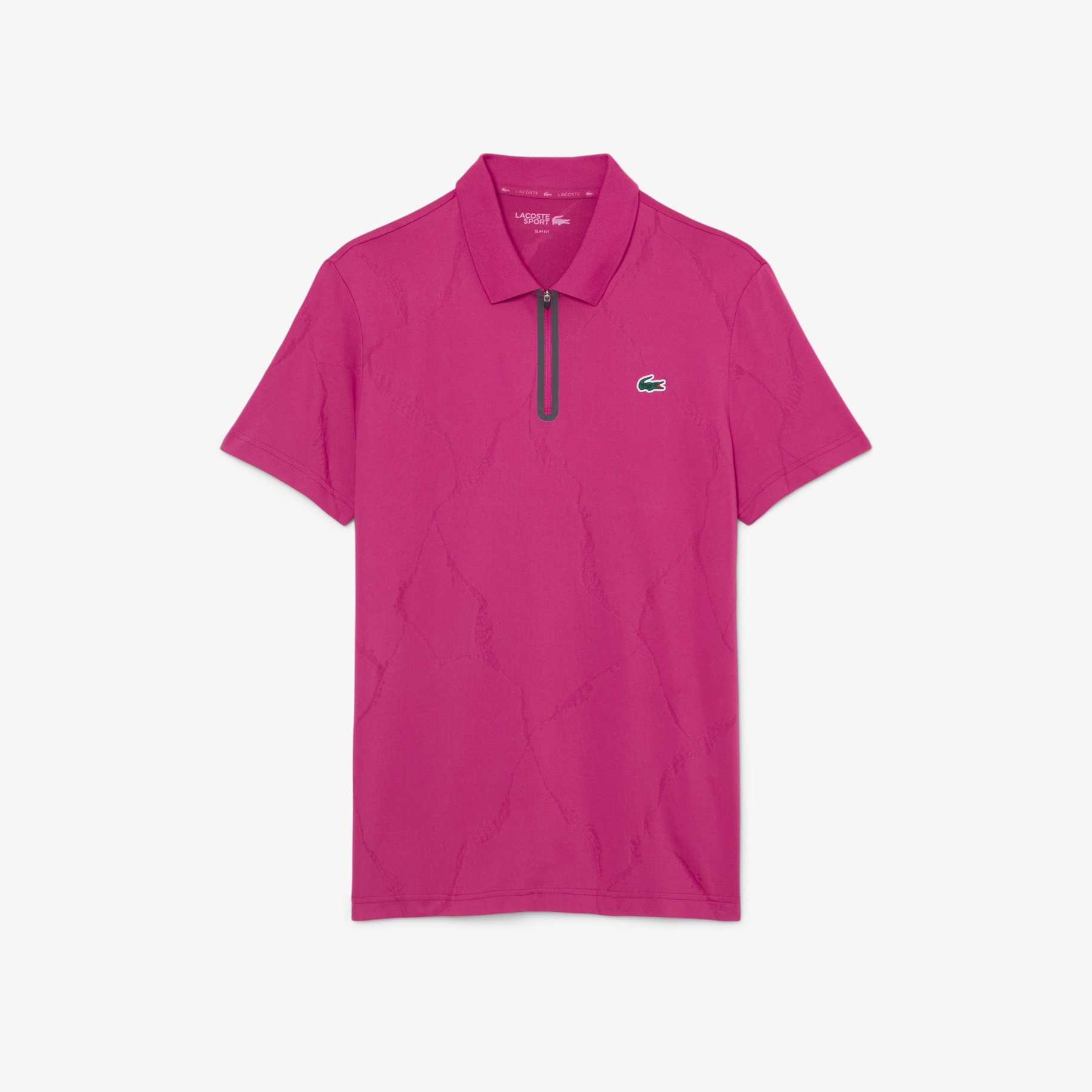Ultra Dry Jacquard Crocodile Tennis Polo Shirt image number 3