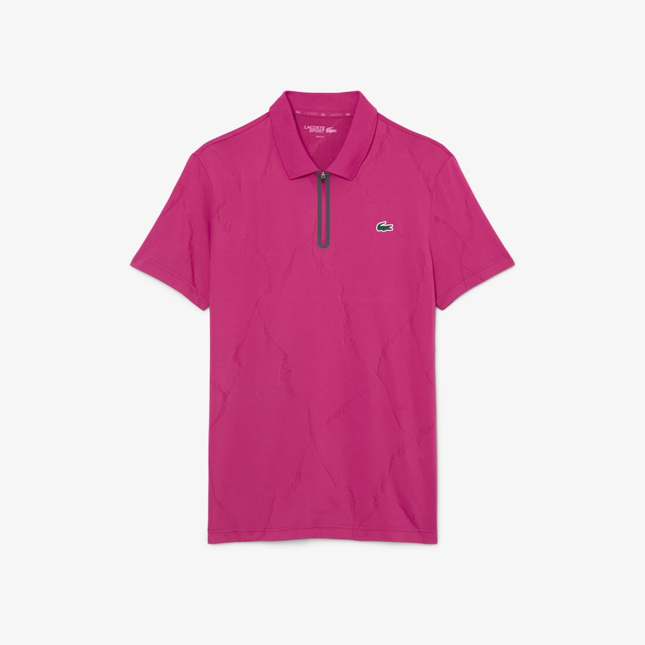 Ultra Dry Jacquard Crocodile Tennis Polo Shirt image number 3