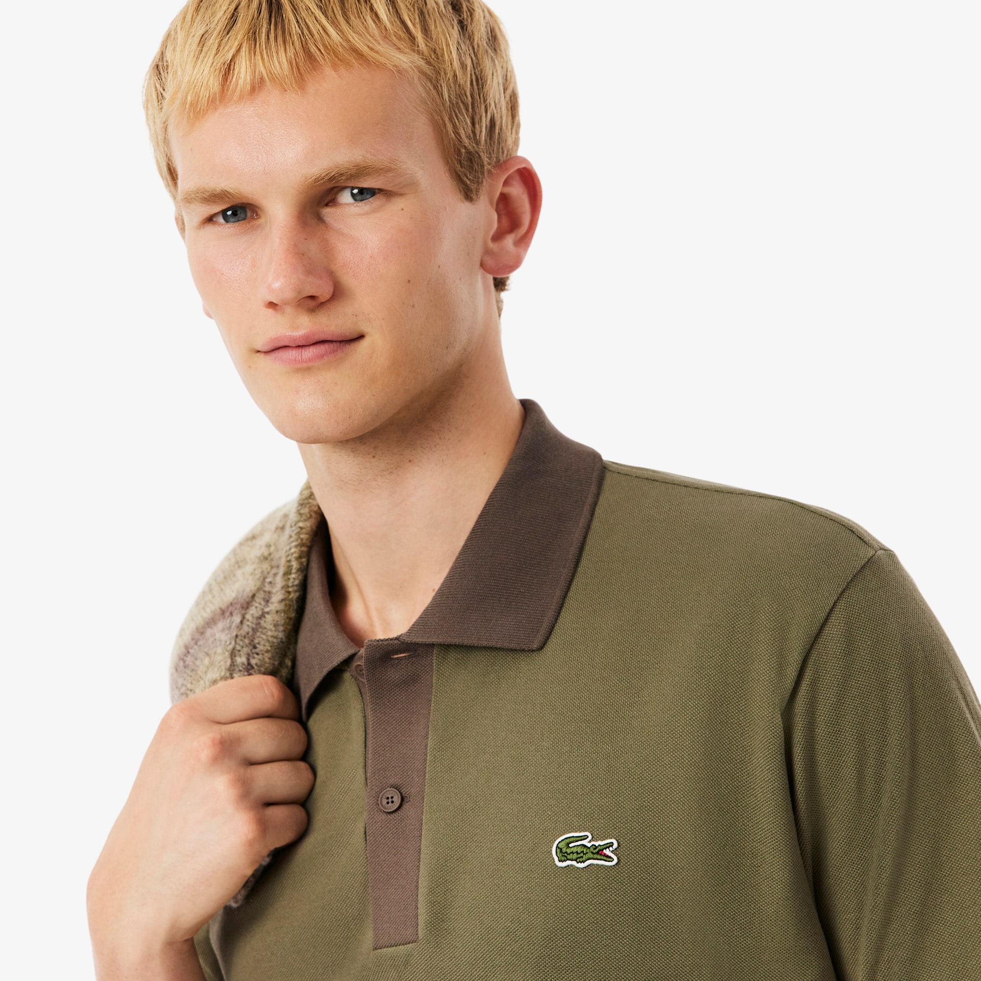 Classic Fit Contrast Collar L.12.12 Polo Shirt image number 1