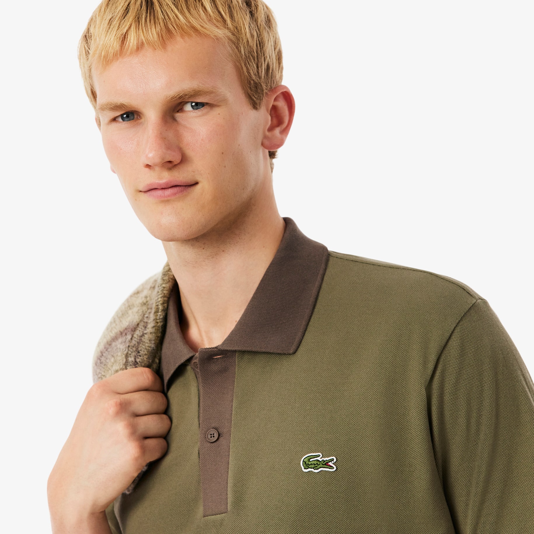 Classic Fit Contrast Collar L.12.12 Polo Shirt image number 1