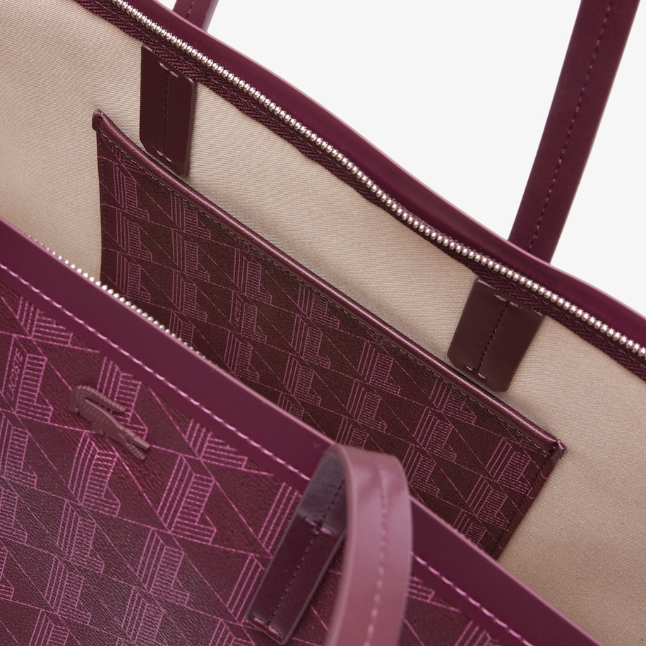 Zely Grained Tote with Pouch image number 3