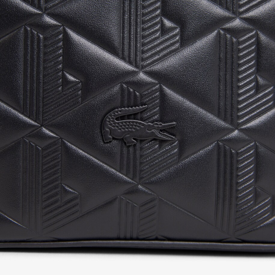 Small Maheki Embossed Leather Hobo Bag image number 4