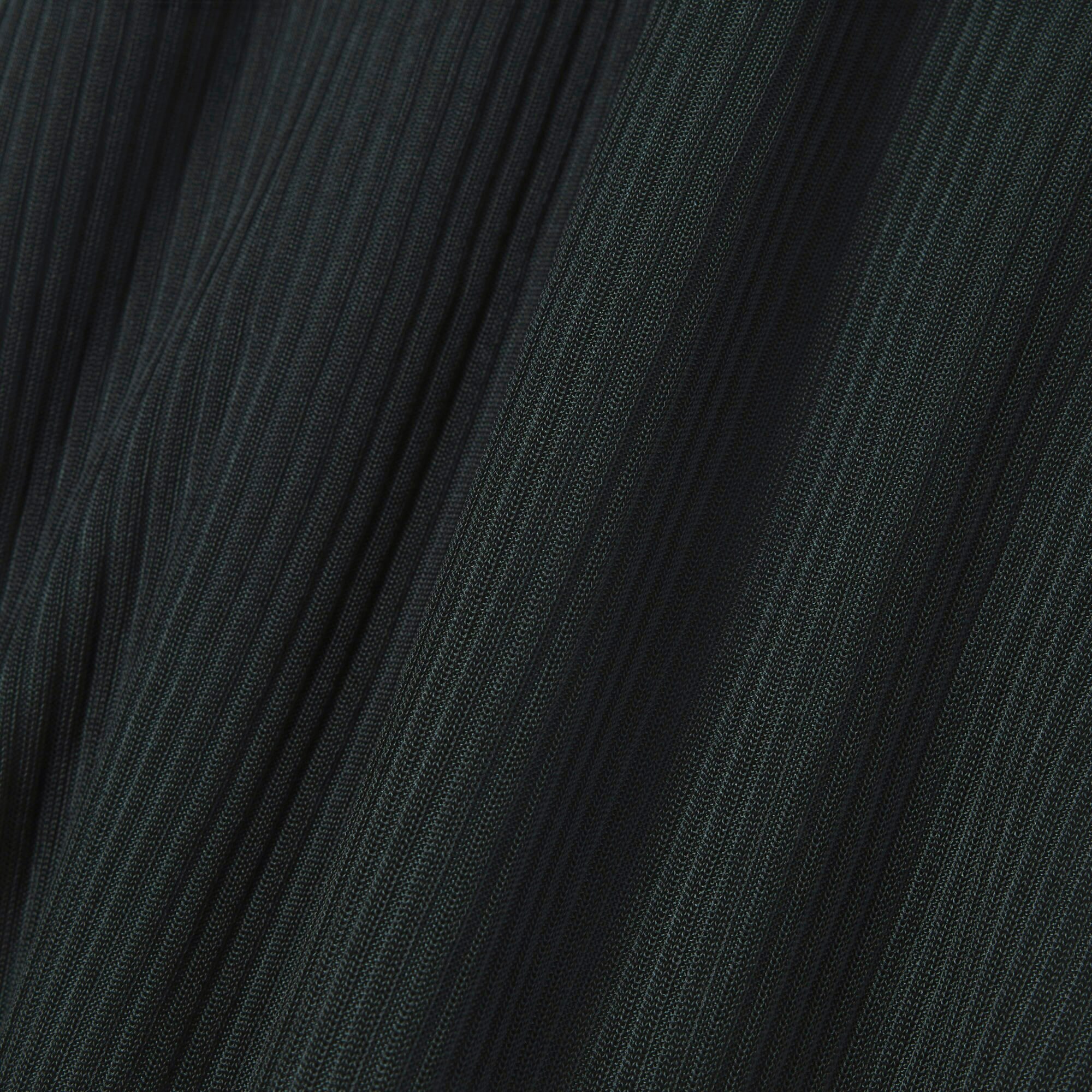 Runway Wool Blend Polo Collar Sweater image number 7