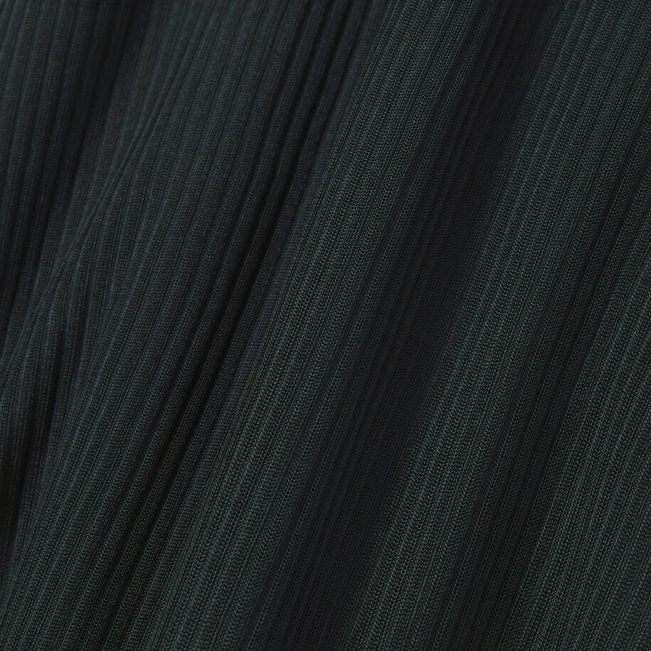 Runway Wool Blend Polo Collar Sweater image number 7