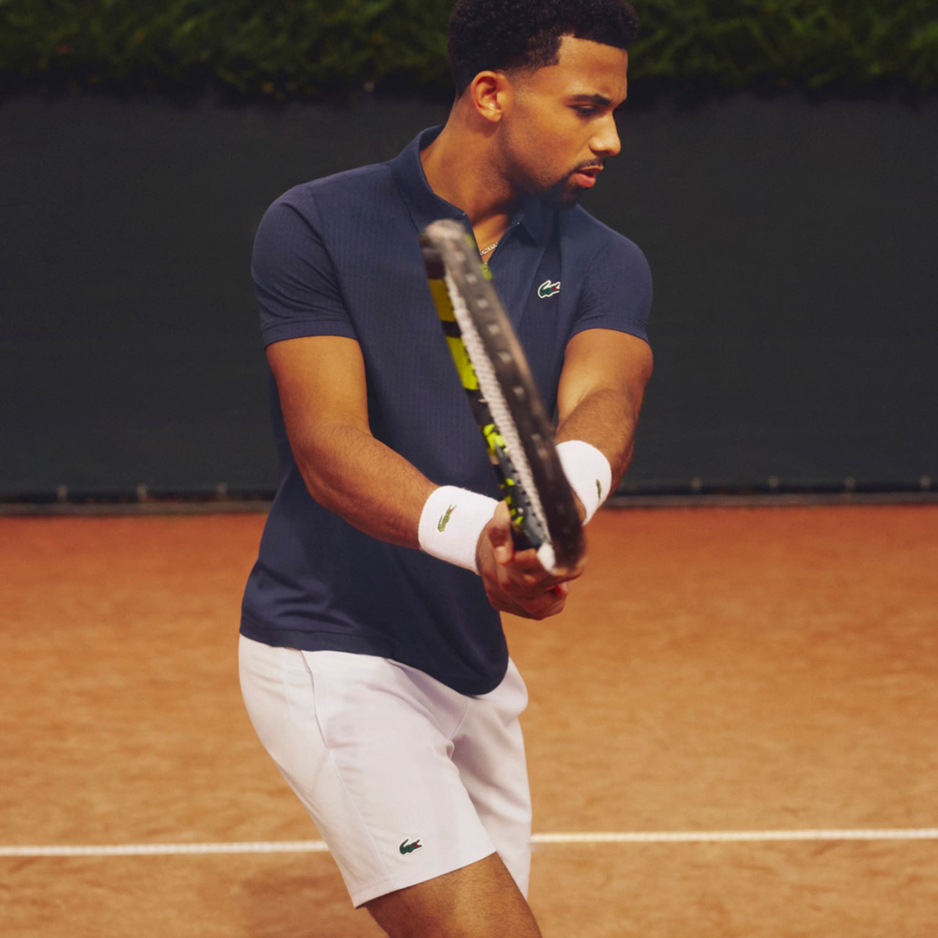 Ultra Dry Stretch Jacquard Tennis Polo Shirt image number 8