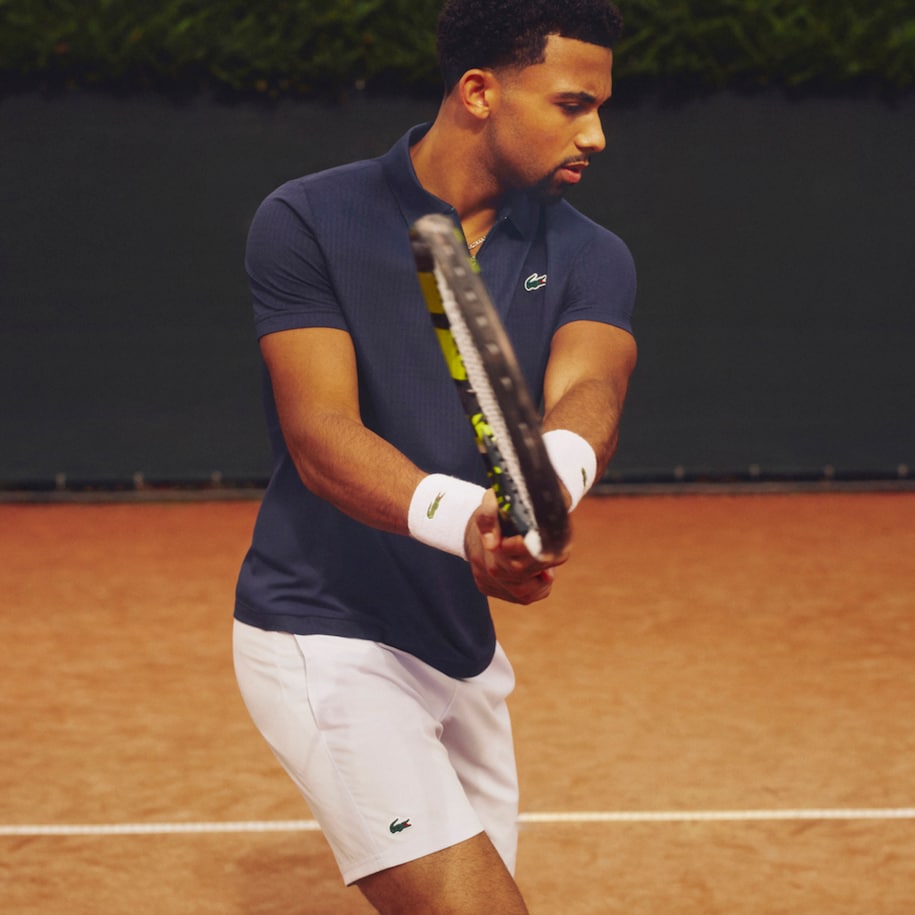 Ultra Dry Stretch Jacquard Tennis Polo Shirt image number 8