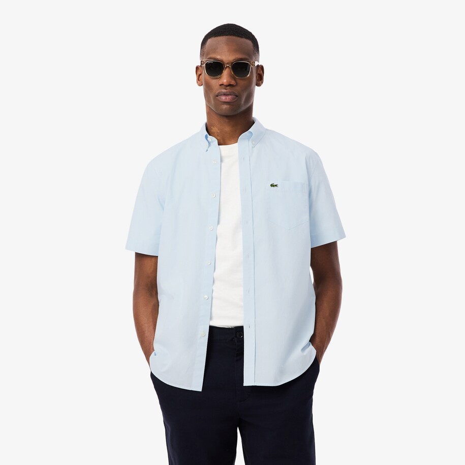 Regular Fit Short Sleeved Gingham Shirt image number 0