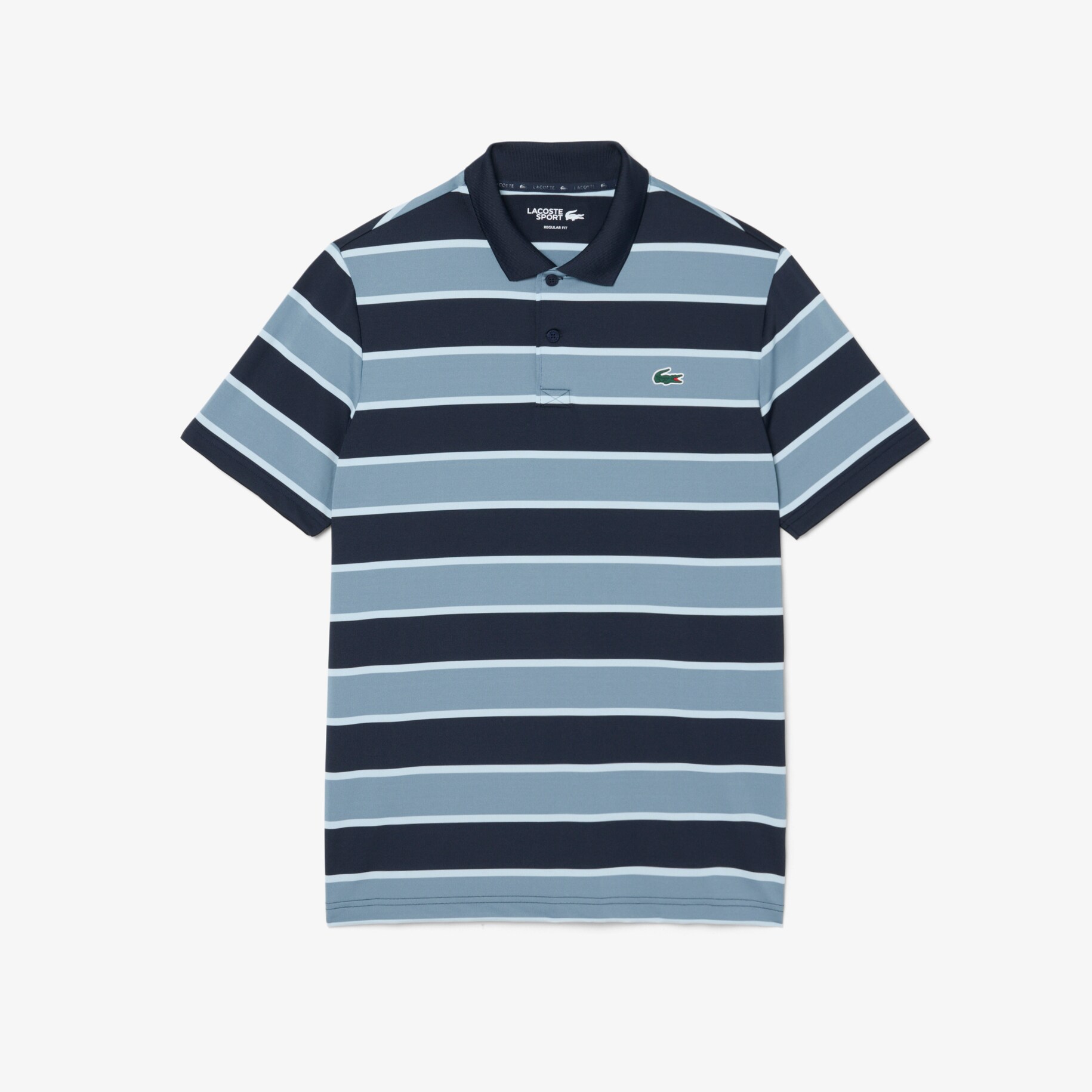Striped Ultra Dry Stretch Golf Polo Shirt image number 0