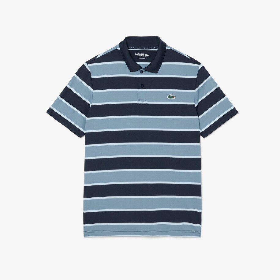 Striped Ultra Dry Stretch Golf Polo Shirt image number 0