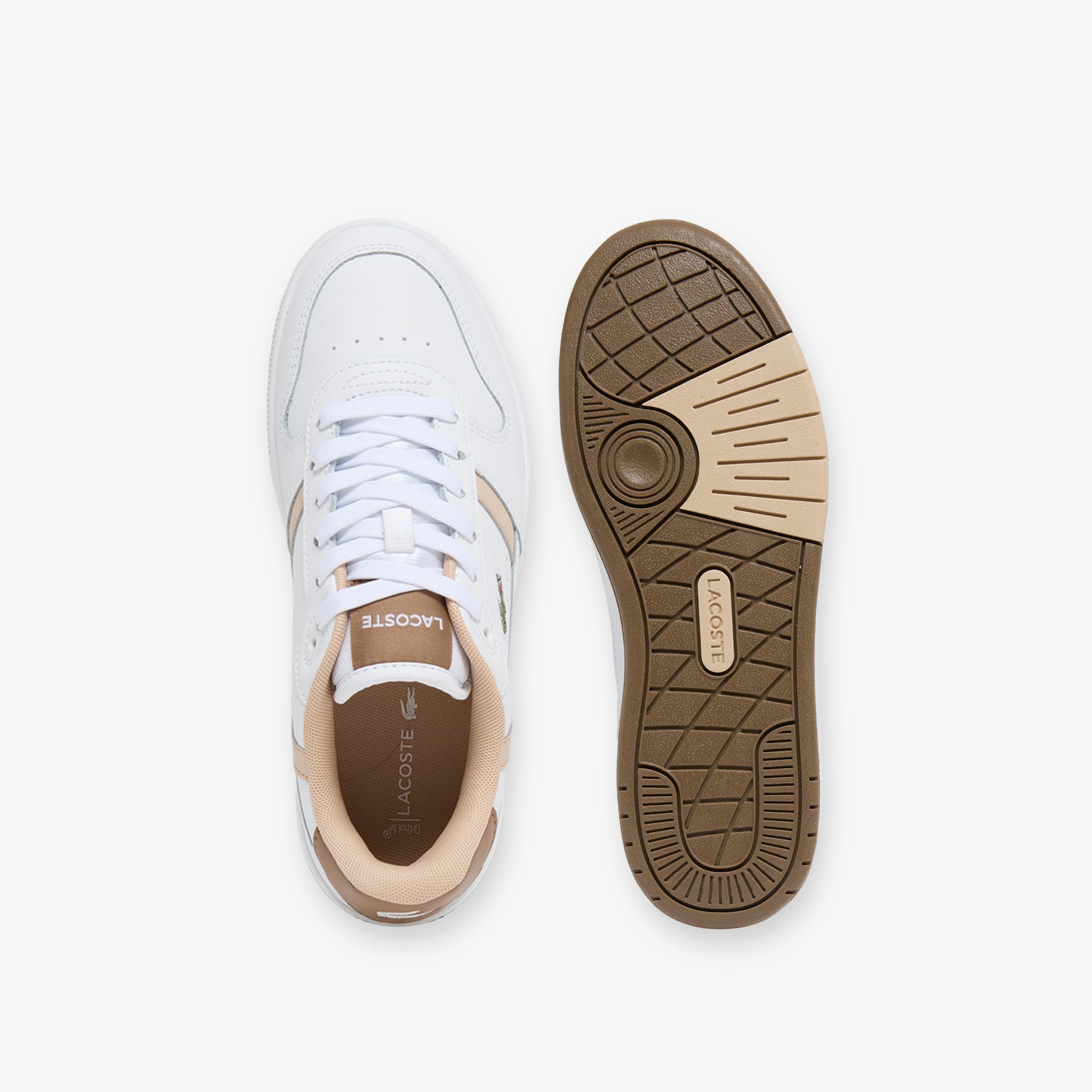 Women's T-Clip Set Leather Sneakers image number 3