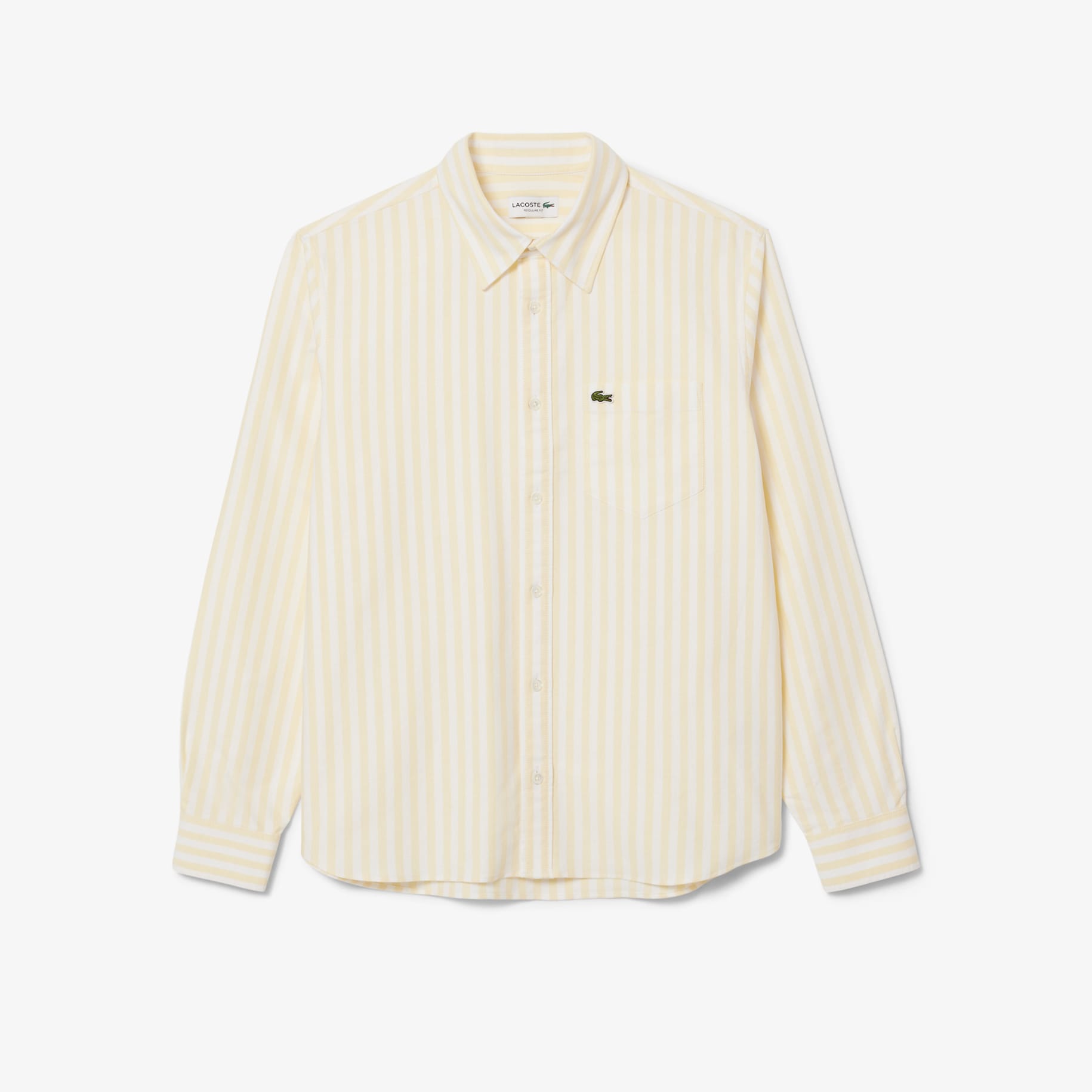 Regular Fit Striped Oxford Cotton Shirt image number 0