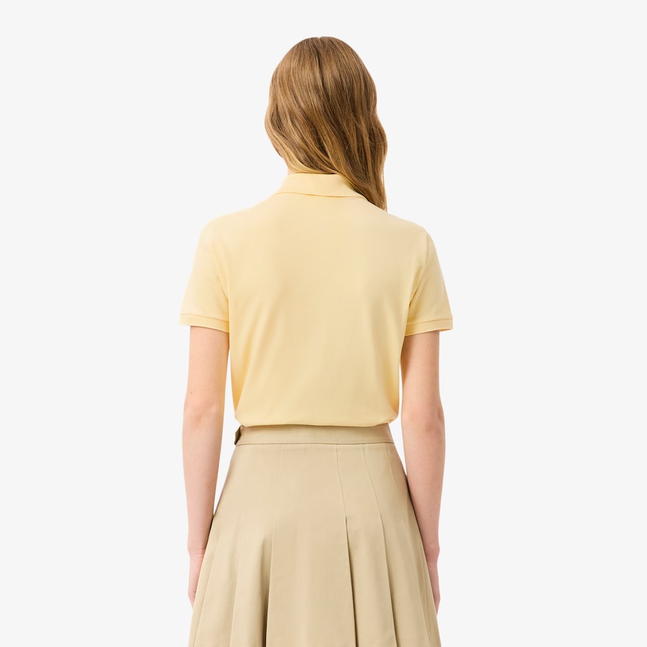 L.12.D Slim Fit Stretch Mini Piqué Polo Shirt image number 2