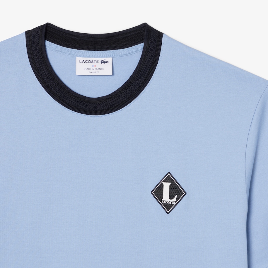 French Made Badge Accent T-shirt image number 4