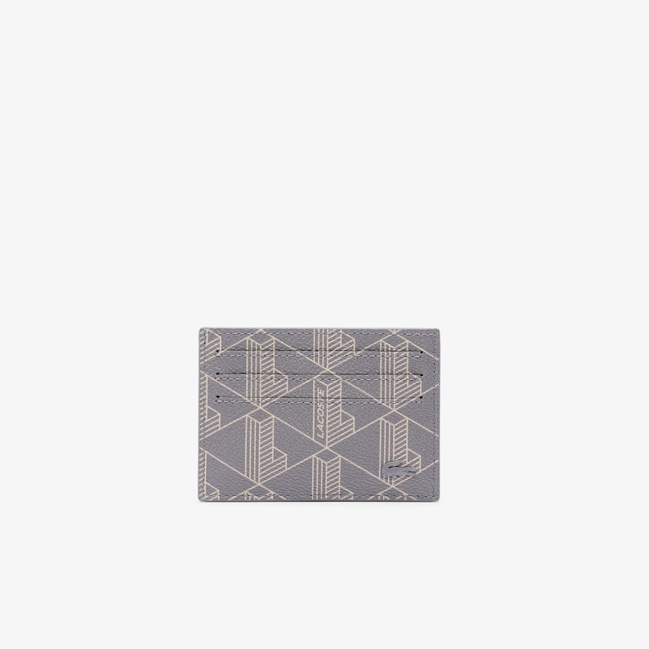 Men's The Blend Monogram Print Canvas Card Holder image number 0