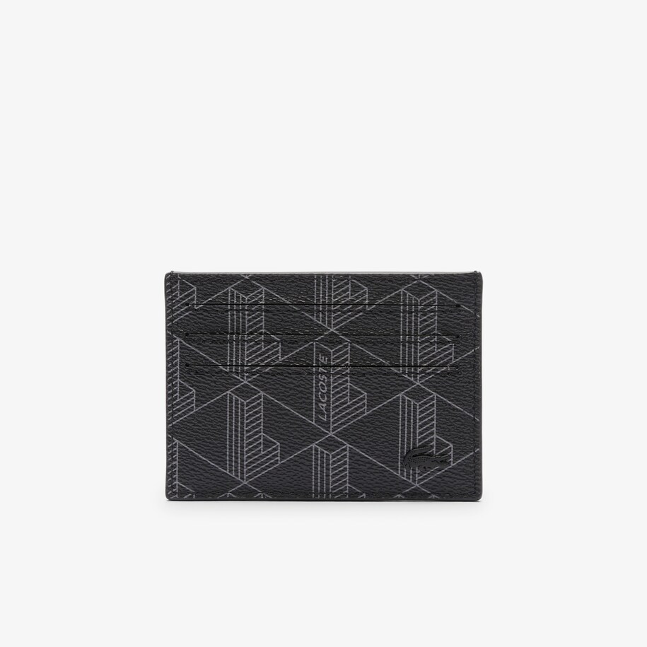 Men's The Blend Monogram Print Canvas Card Holder image number 0