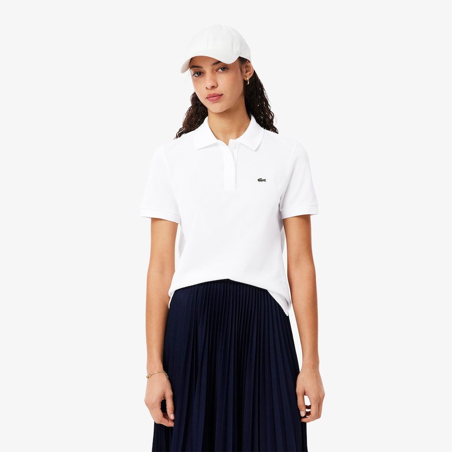 Women's Lacoste Regular Fit Soft Cotton Petit Piqué Polo Shirt image number 0