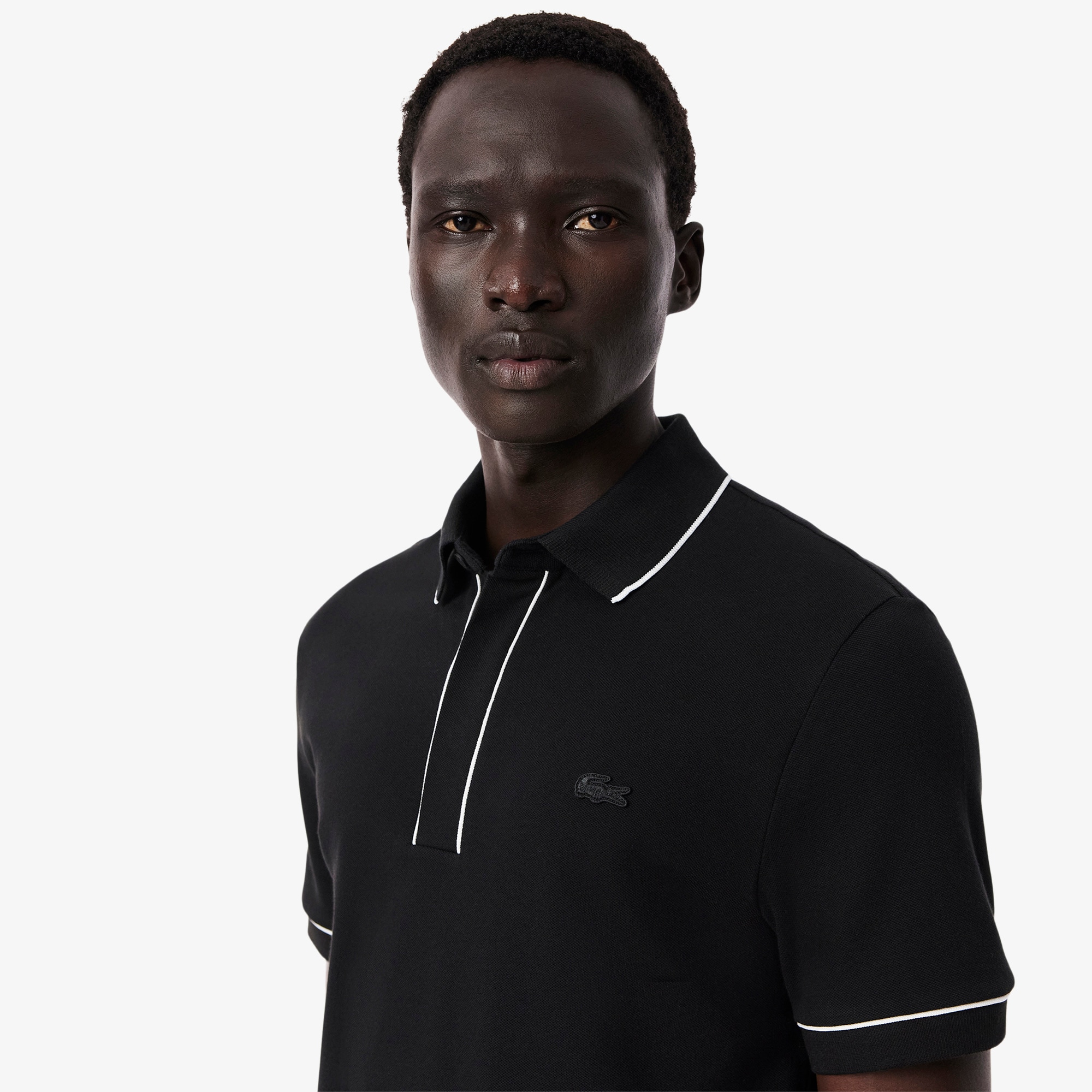 Regular Fit Paris Stretch Piqué Polo Shirt image number 1