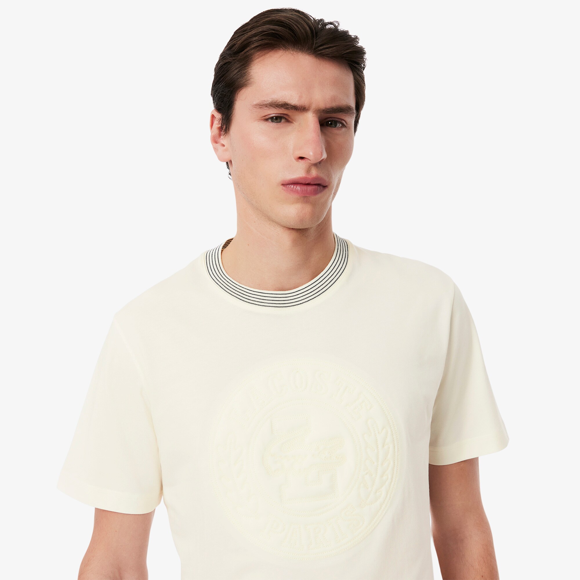 Embroidered Cotton Jersey T-shirt image number 1