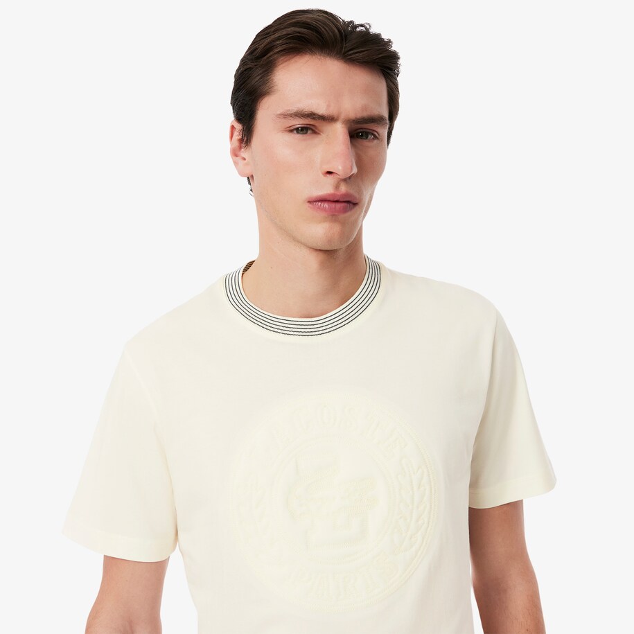Embroidered Cotton Jersey T-shirt image number 1