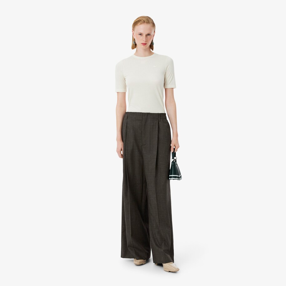 Runway Oversized Tailored Wool Pants image number 0