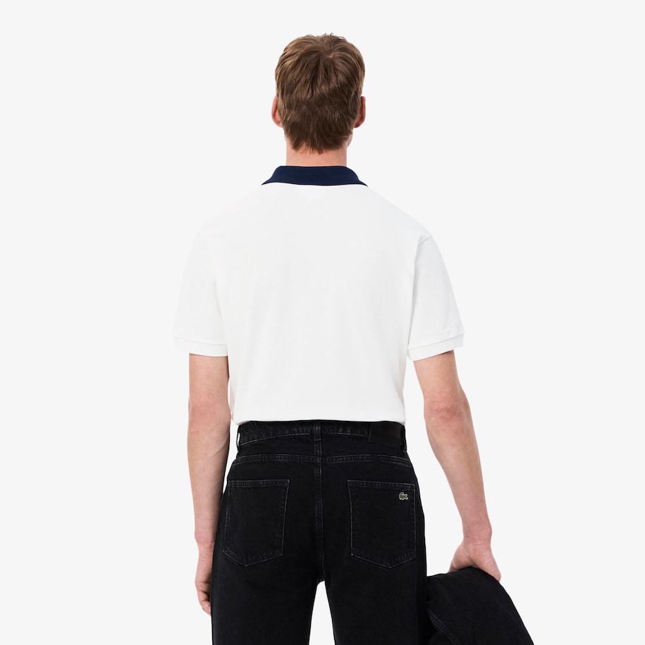 Classic Fit Contrast Collar L.12.12 Polo Shirt image number 2