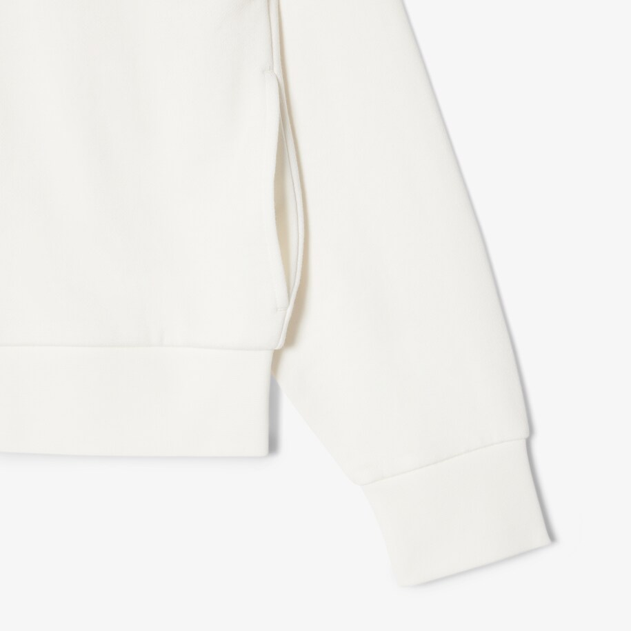 Relaxed Fit Zipped Badge Sweatshirt image number 5