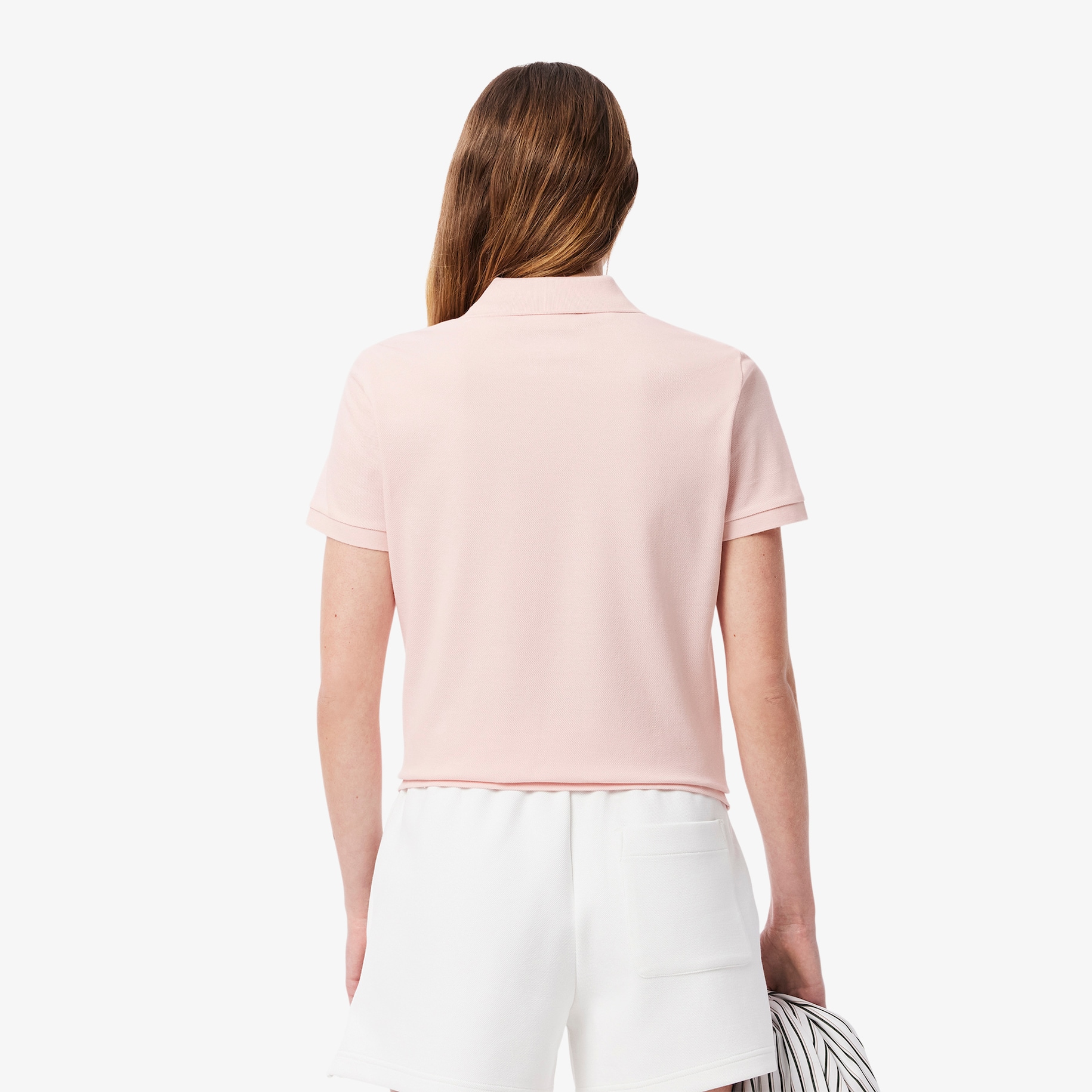 Women's Lacoste Regular Fit Soft Cotton Petit Piqué Polo Shirt image number 2