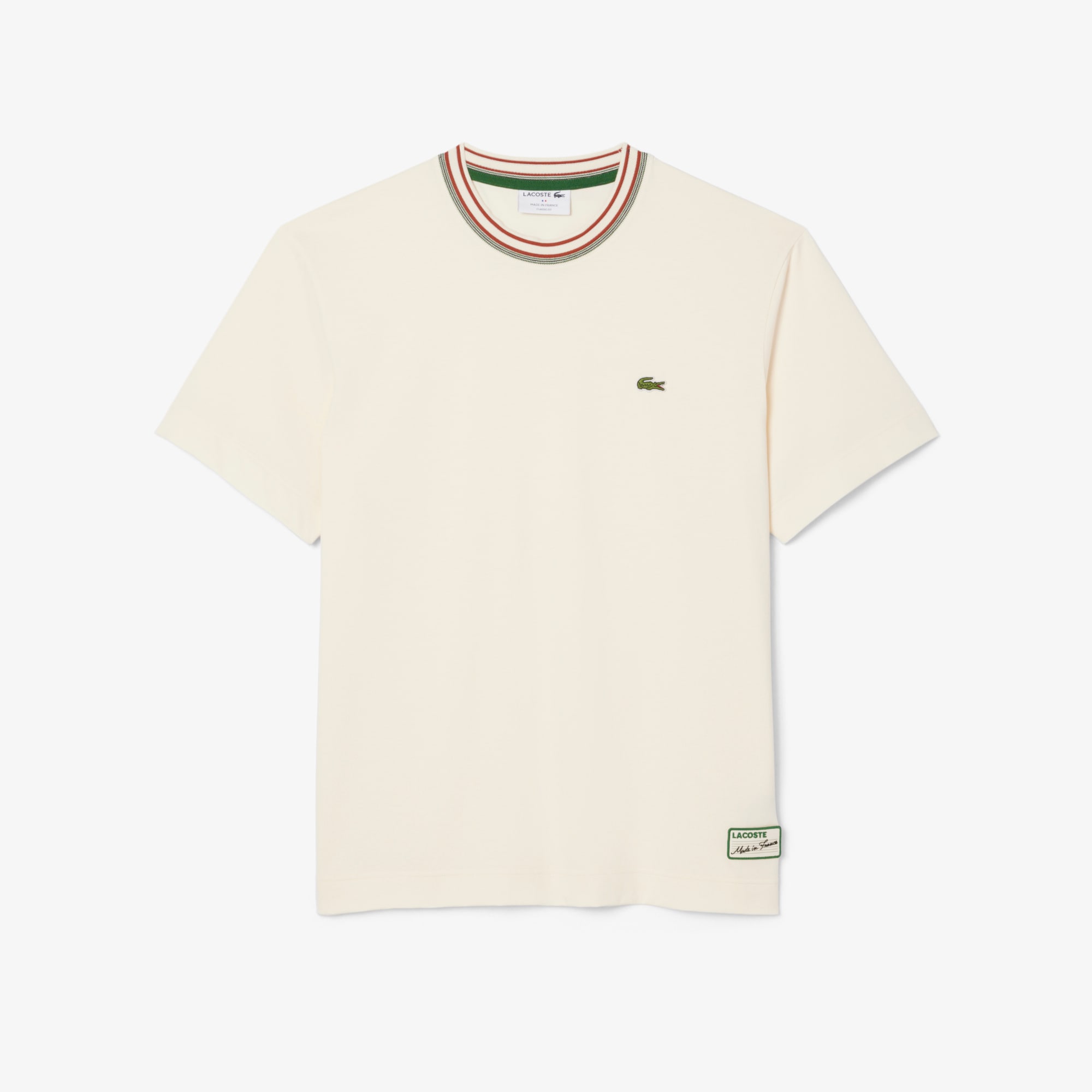 French Made Stripe Neck T-shirt image number 3
