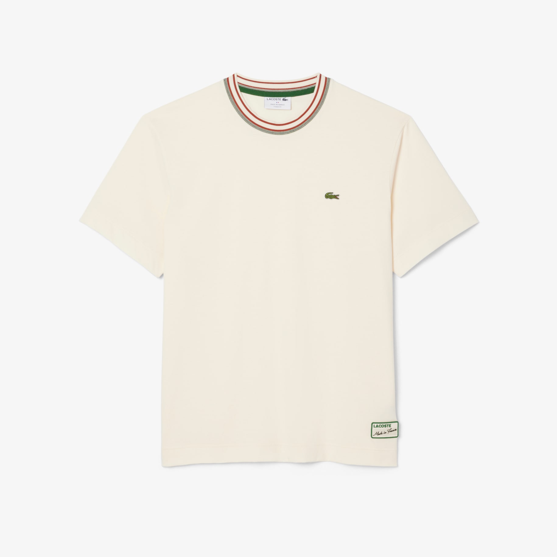 French Made Stripe Neck T-shirt image number 3