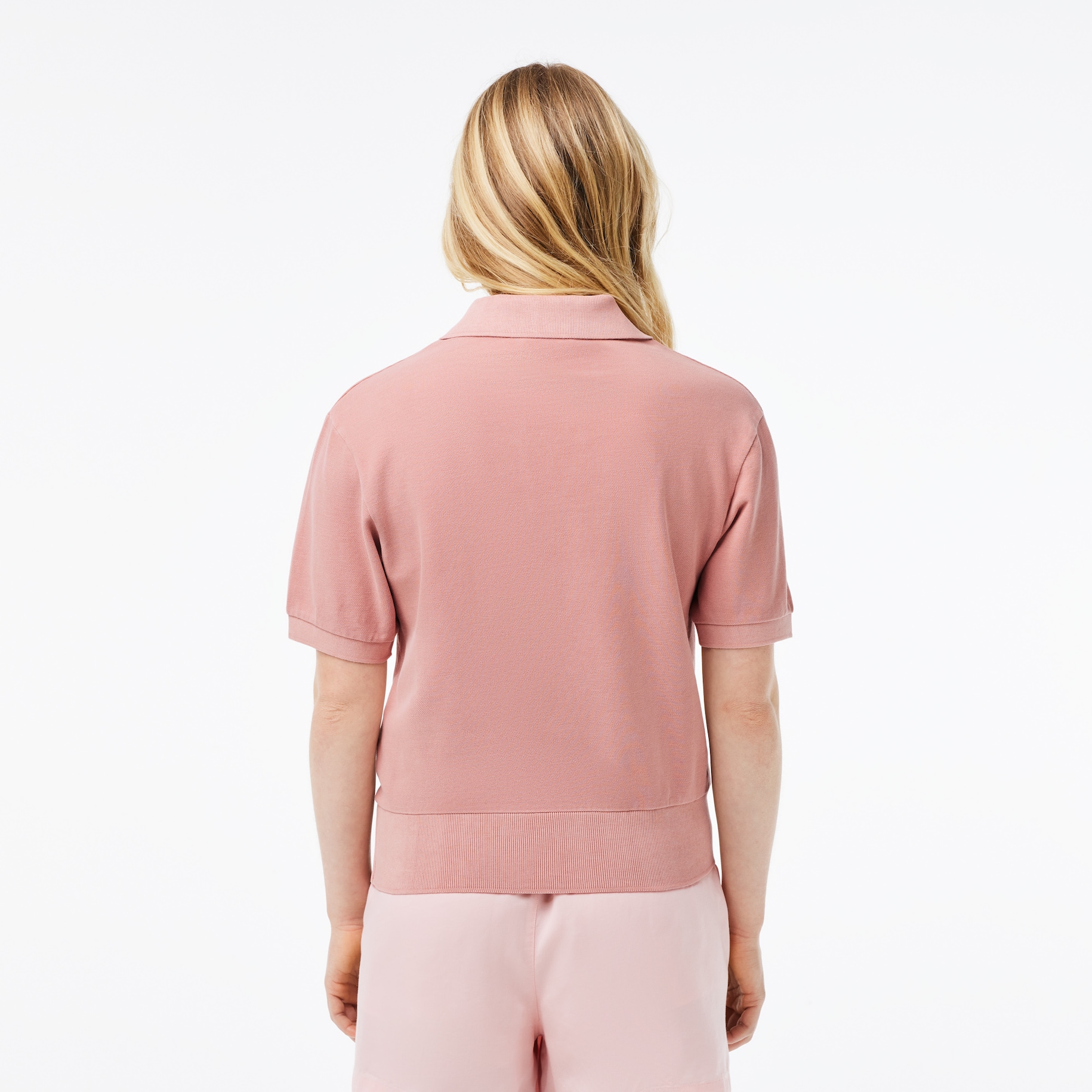 Natural Dyed Cotton Piqué Polo Shirt image number 2