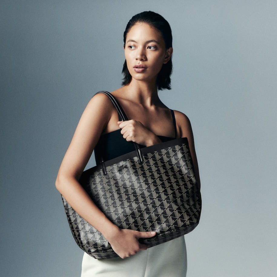 Zely Coated Canvas Monogram Medium Tote image number 5