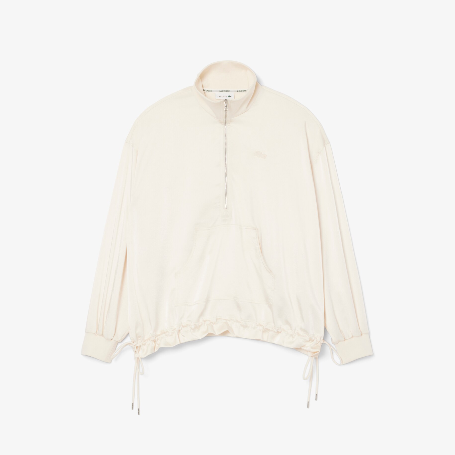 High Zipped Neck Oversized Popover Jacket image number 0