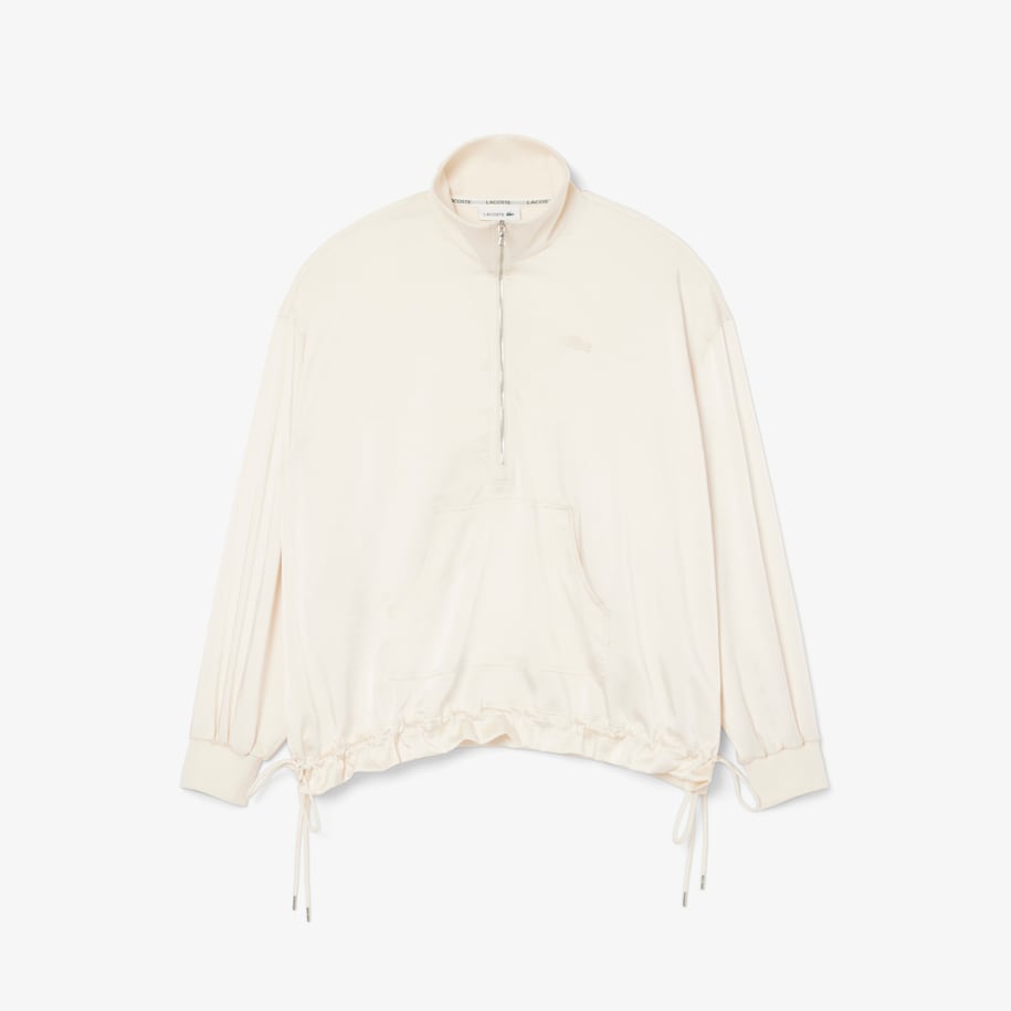 High Zipped Neck Oversized Popover Jacket image number 0