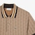 Classic Fit Contrast Collar Monogram Motif Polo Shirt image number 4