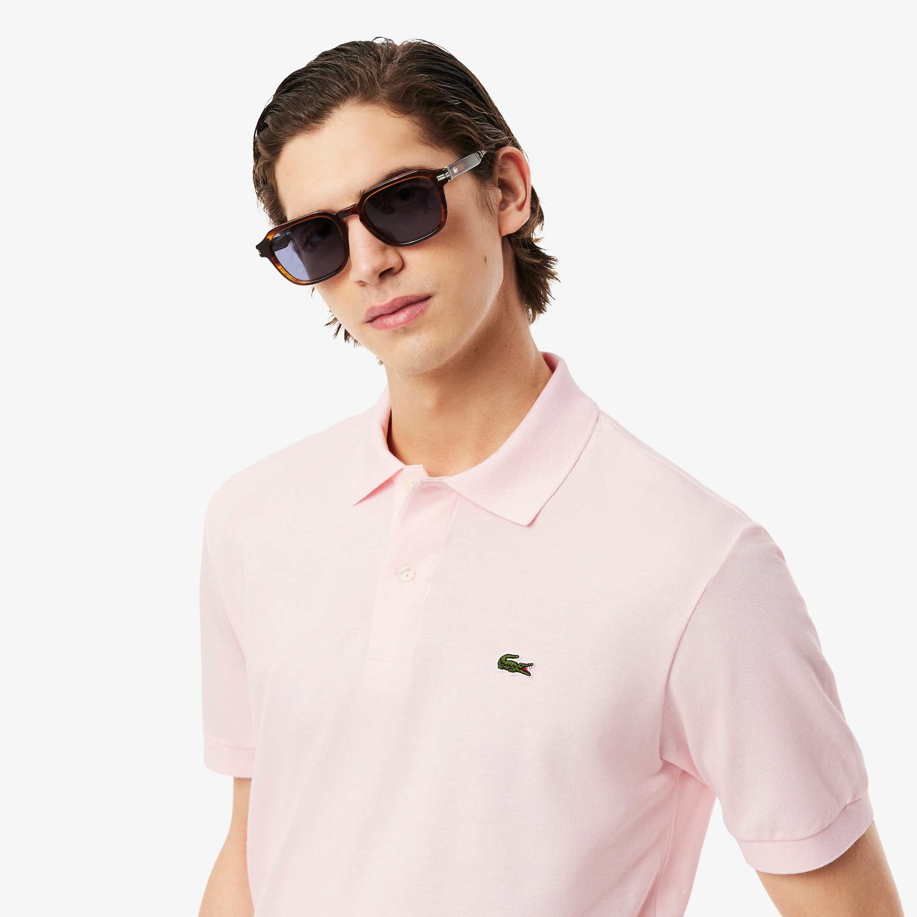 Classic Fit L.12.12 LIGHT Piqué Polo Shirt image number 1
