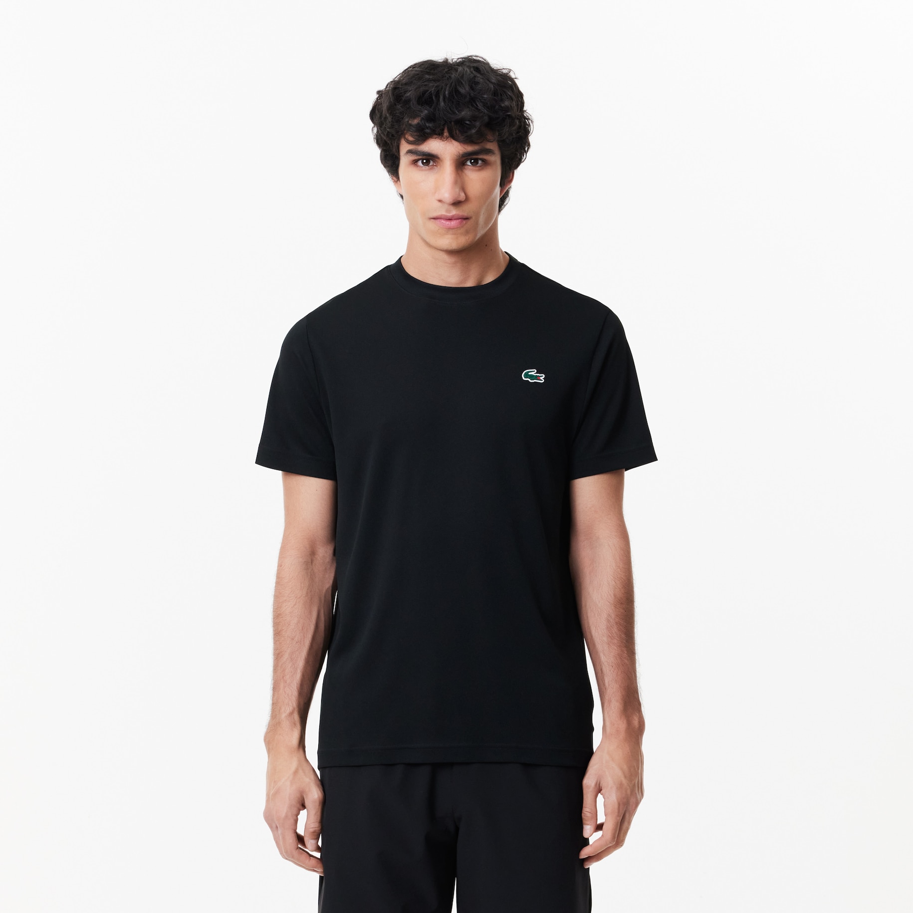 Slim Fit Breathable Piqué Sport T-shirt image number 0