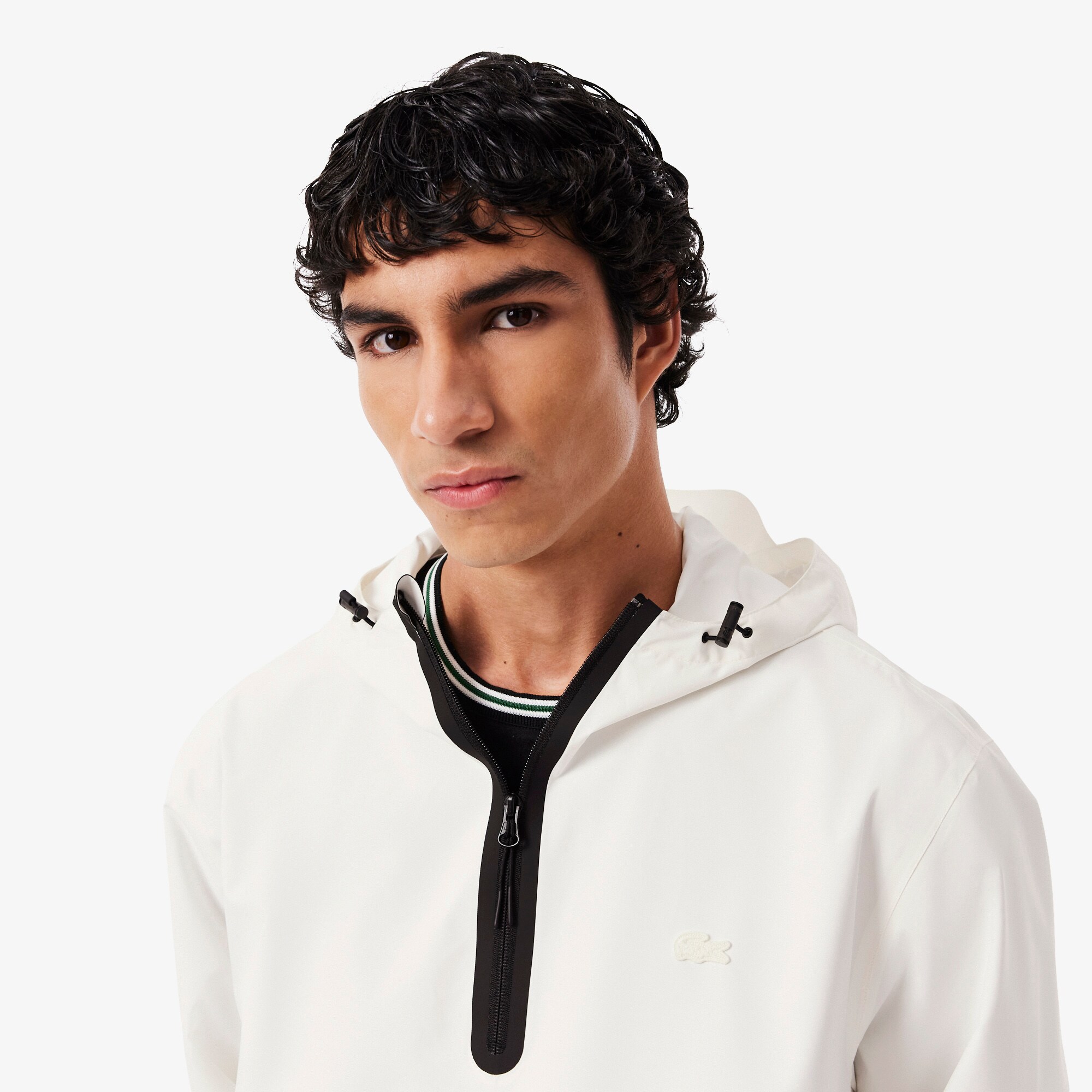 Technical Water-Repellent Popover Jacket image number 1