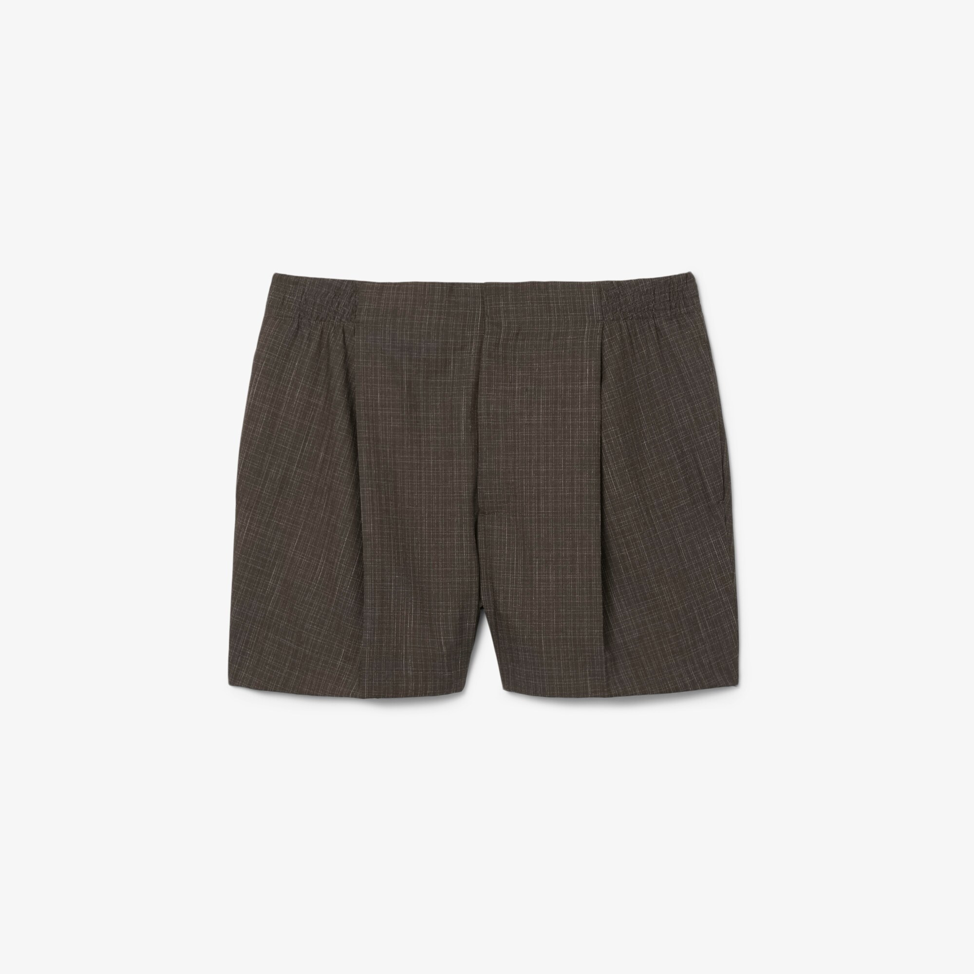 Runway Tailored Wool Bermuda Shorts image number 3