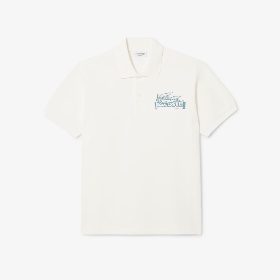 Classic Fit Printed L.12.12 Polo Shirt image number 3