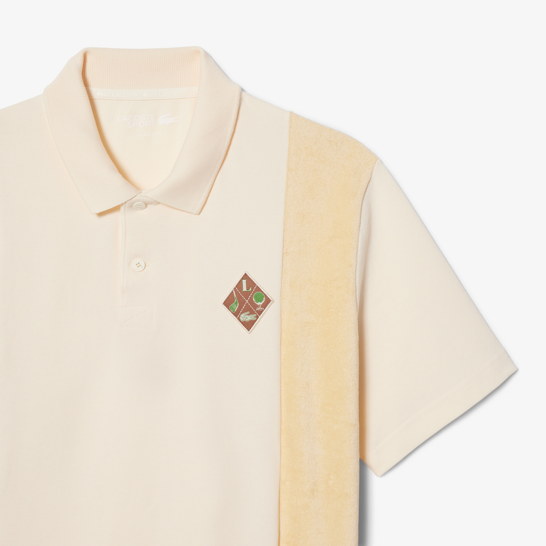Relaxed Fit Piqu&eacute; Golf Polo Shirt image number 4
